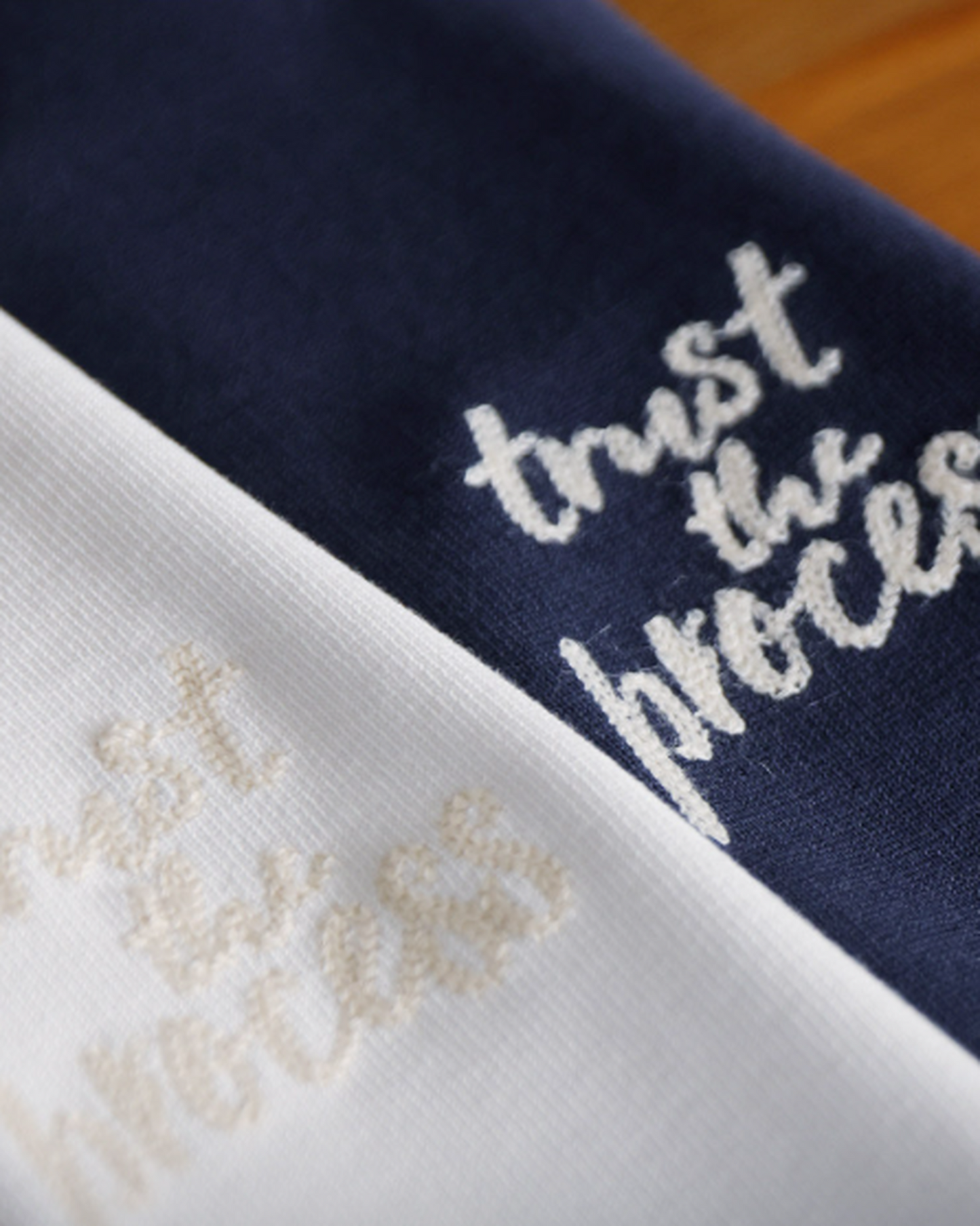 Waffle-Weave LayeredClassic Short-Sleeve T-Shirt 3color 【ACT0138】