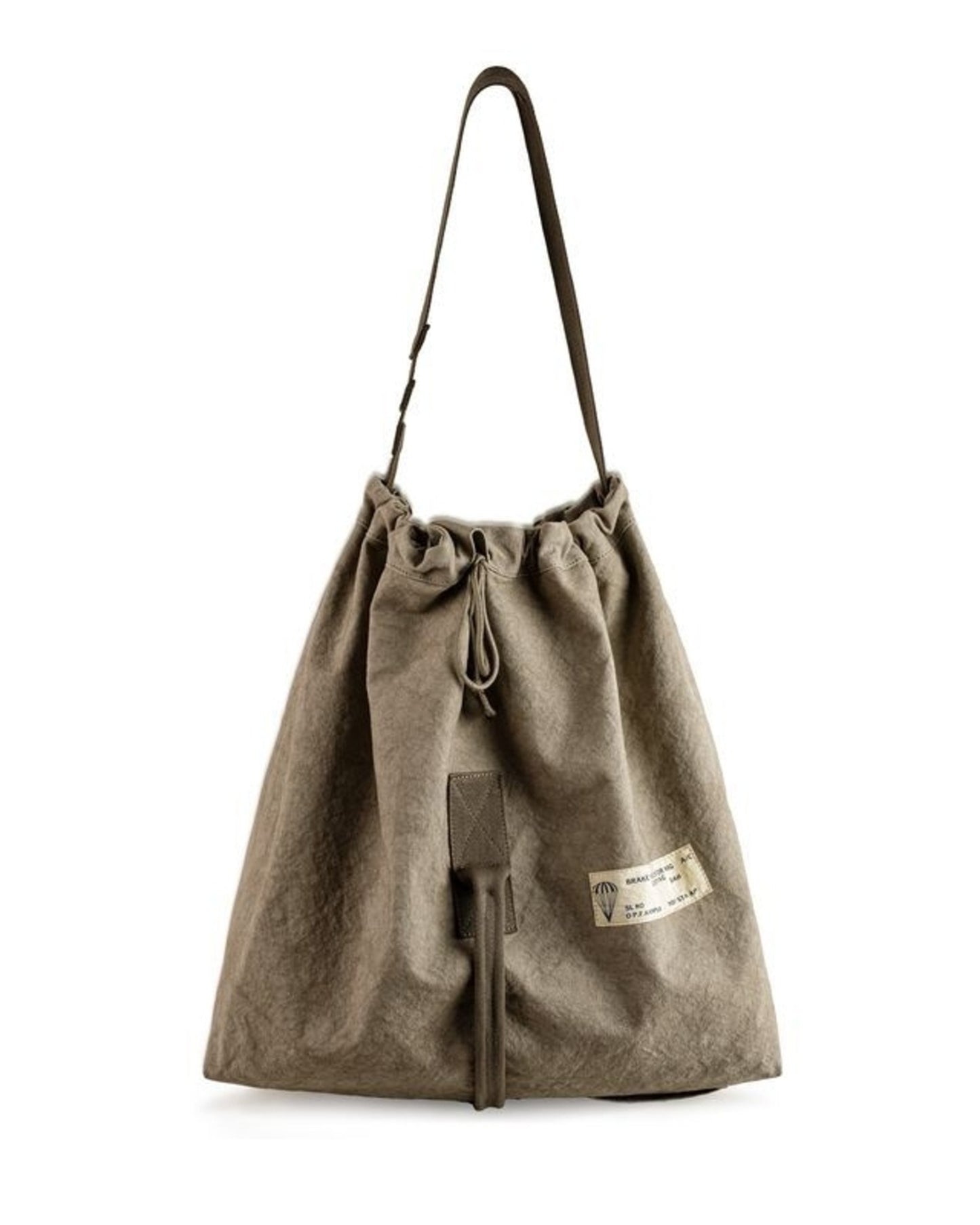 vintage canvas parachute shoulder bag 【ACT0143】