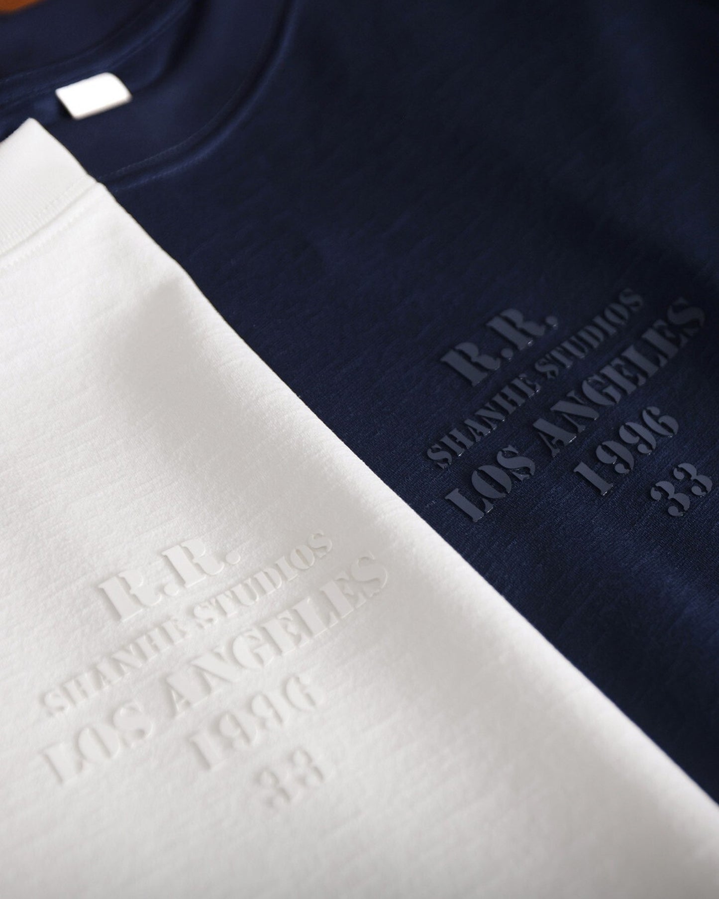 Embroidered Relaxed Lettering Casual T-Shirt 2color 【ACT0119】
