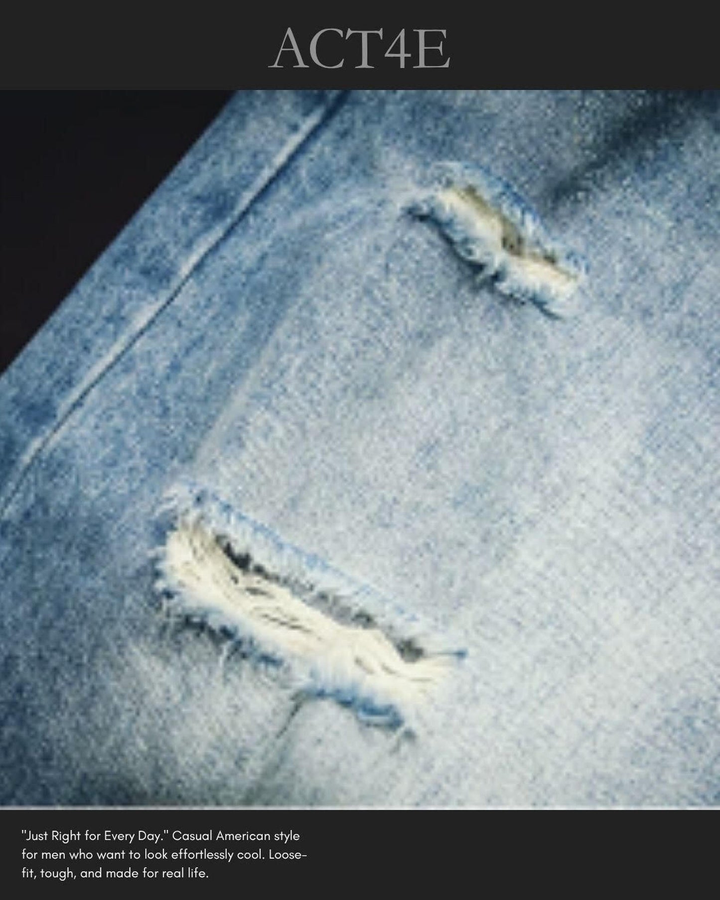 damage processed belted denim half pants 【ACT0005】