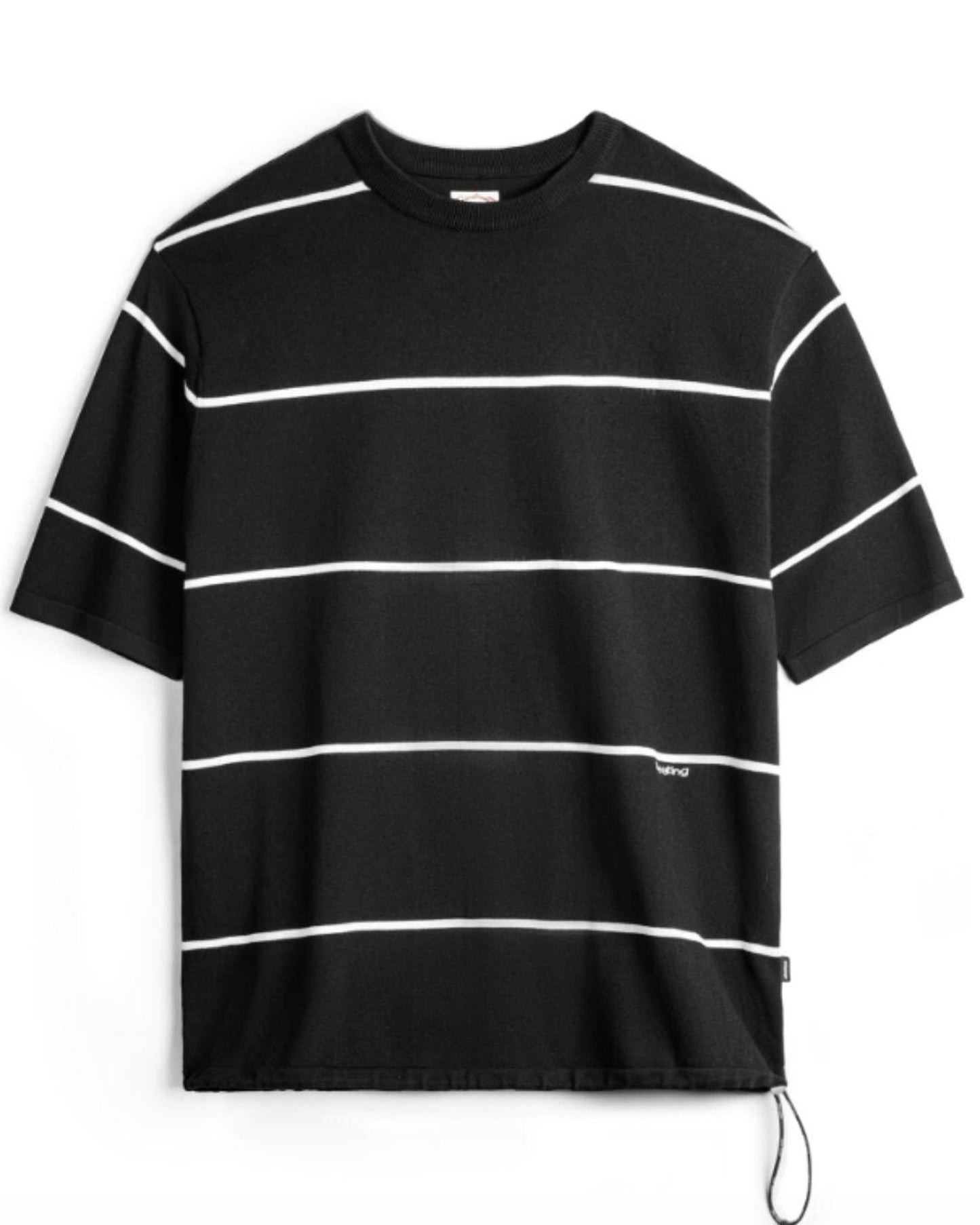 striped crew neck short sleeve t-shirt 【ACT0045】