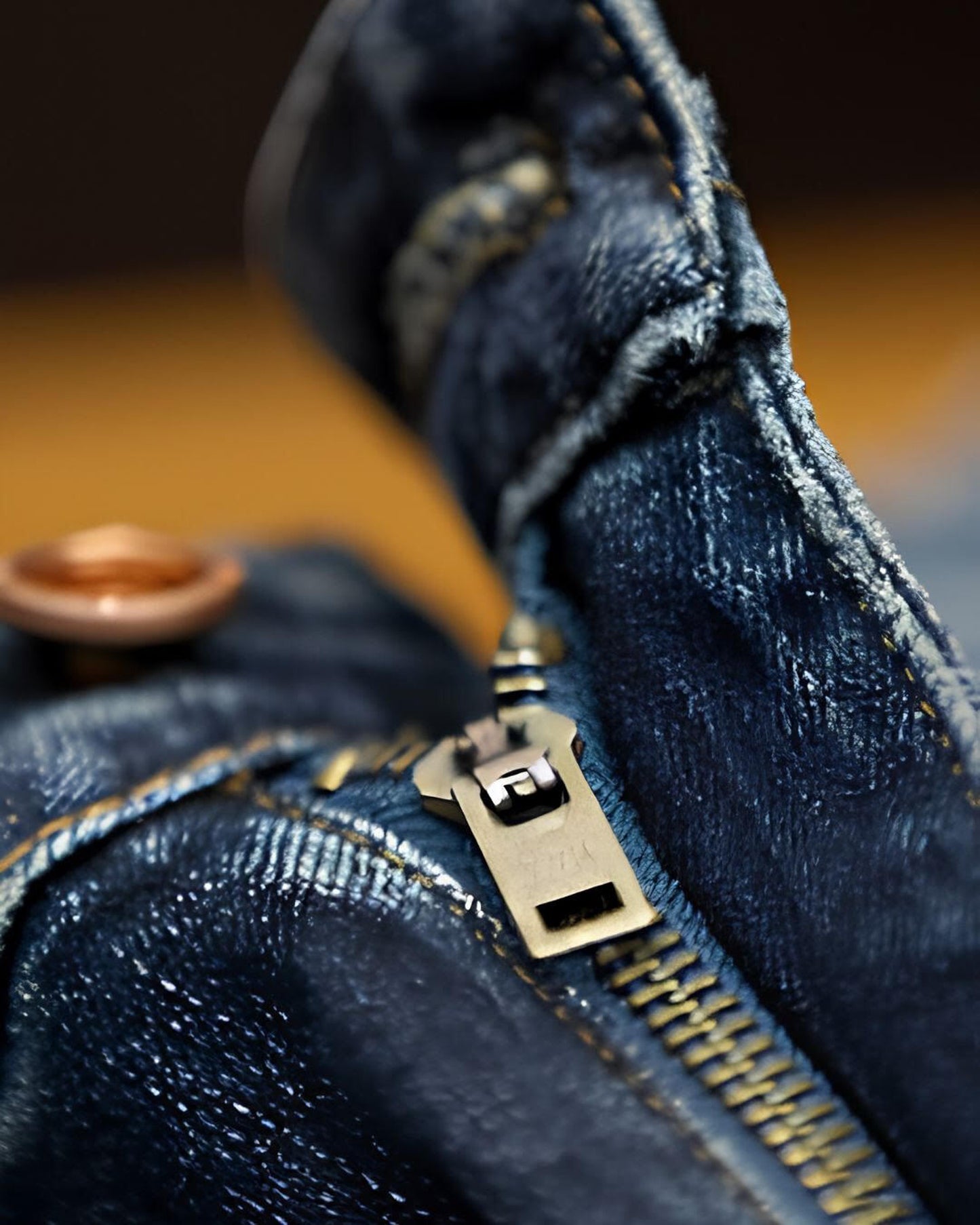 washed wide straight denim 【ACT0004】