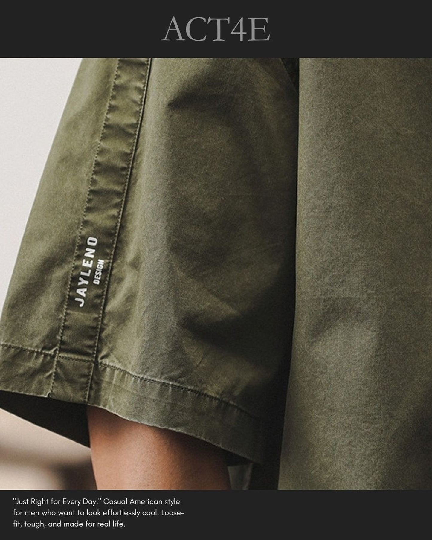 vintage washed loose military short sleeve shirt 2color 【ACT0246】