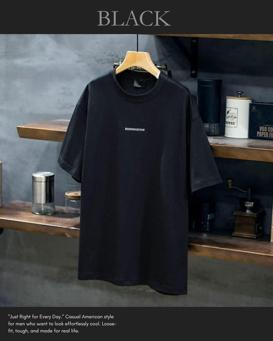 graphic print hem t-shirt 2color 【ACT0049】