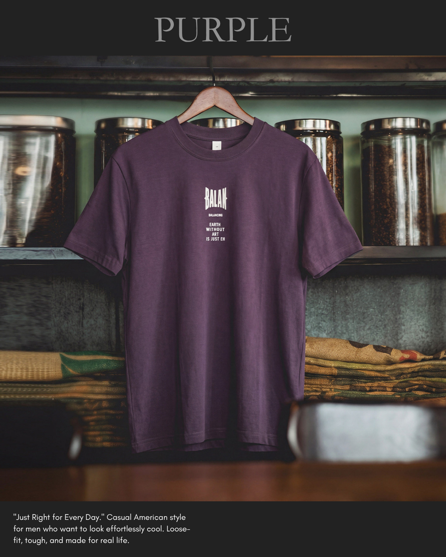 loose-fit embossed logo crew-neck t-shirt 2color 【ACT0059】