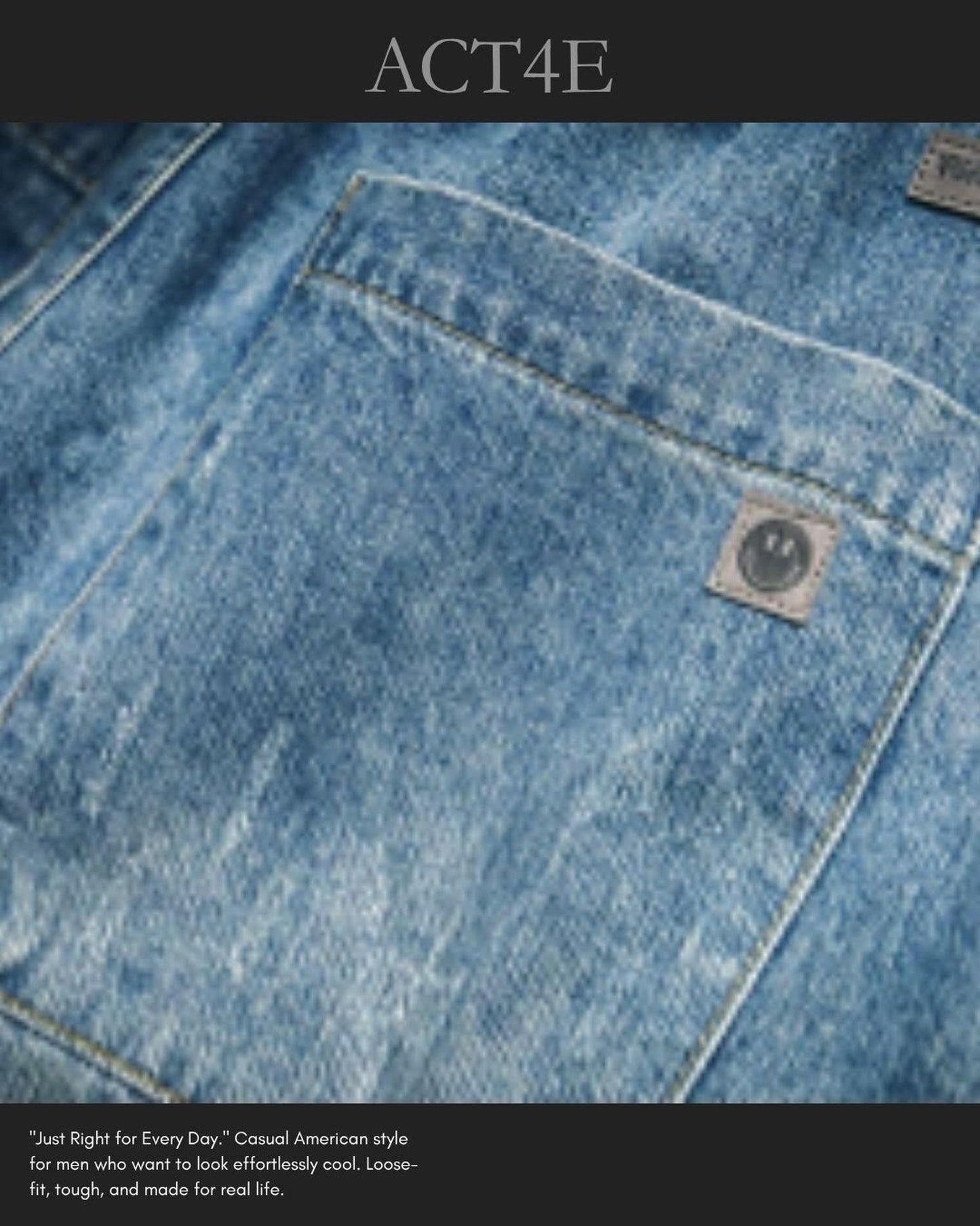 damage processed belted denim half pants 【ACT0005】