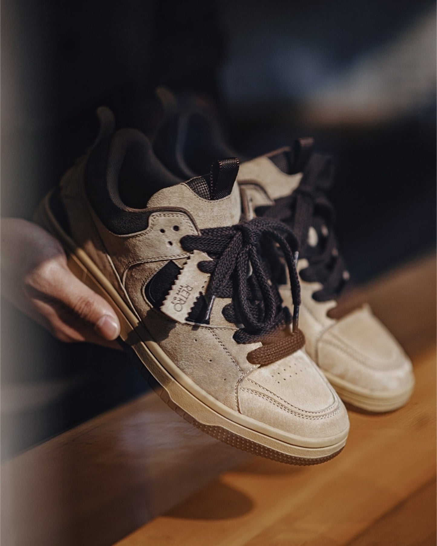 retro chunky skate sneakers 【ACT0148】