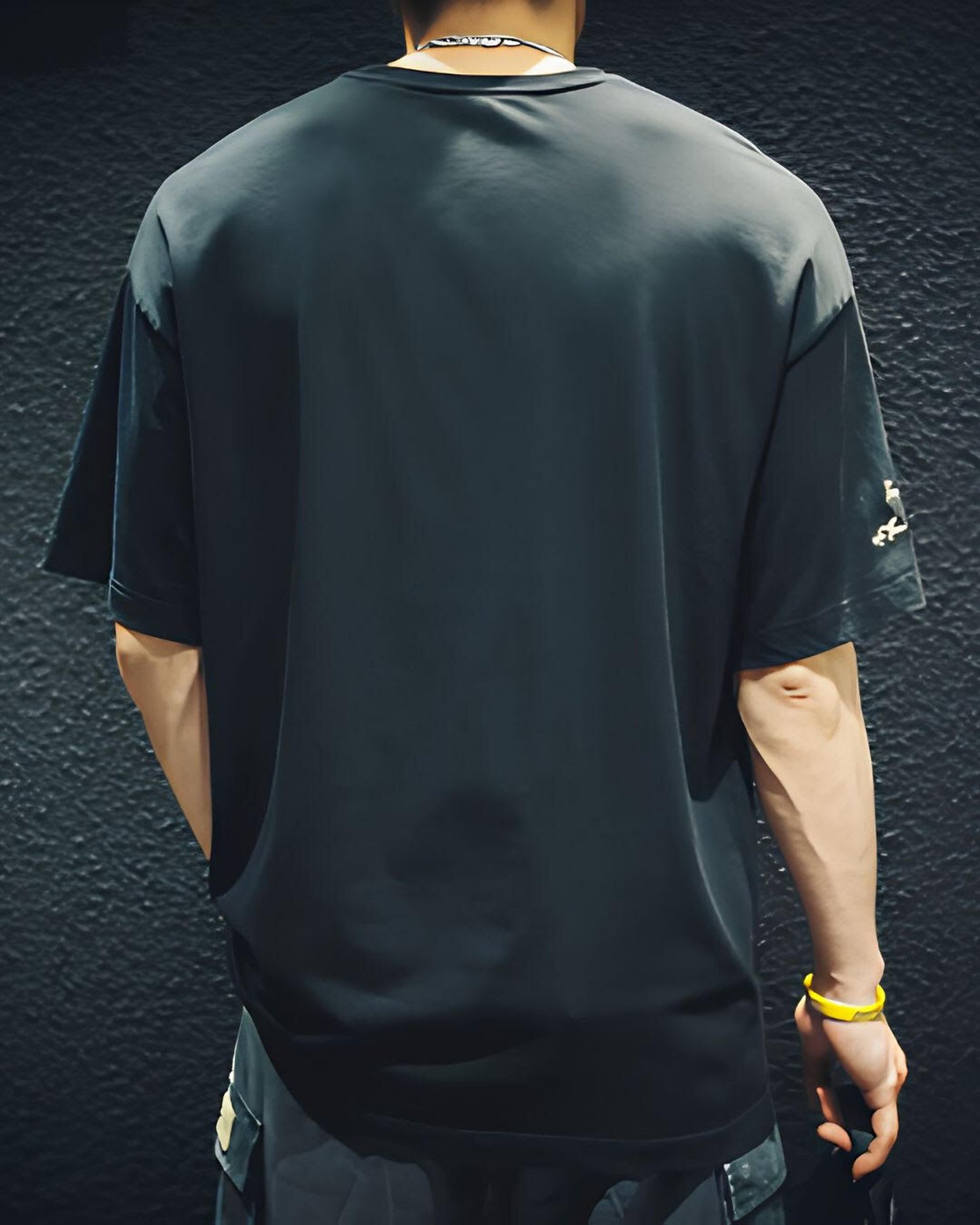 embroidered logo short sleeve T-Shirt 6color 【ACT0026】
