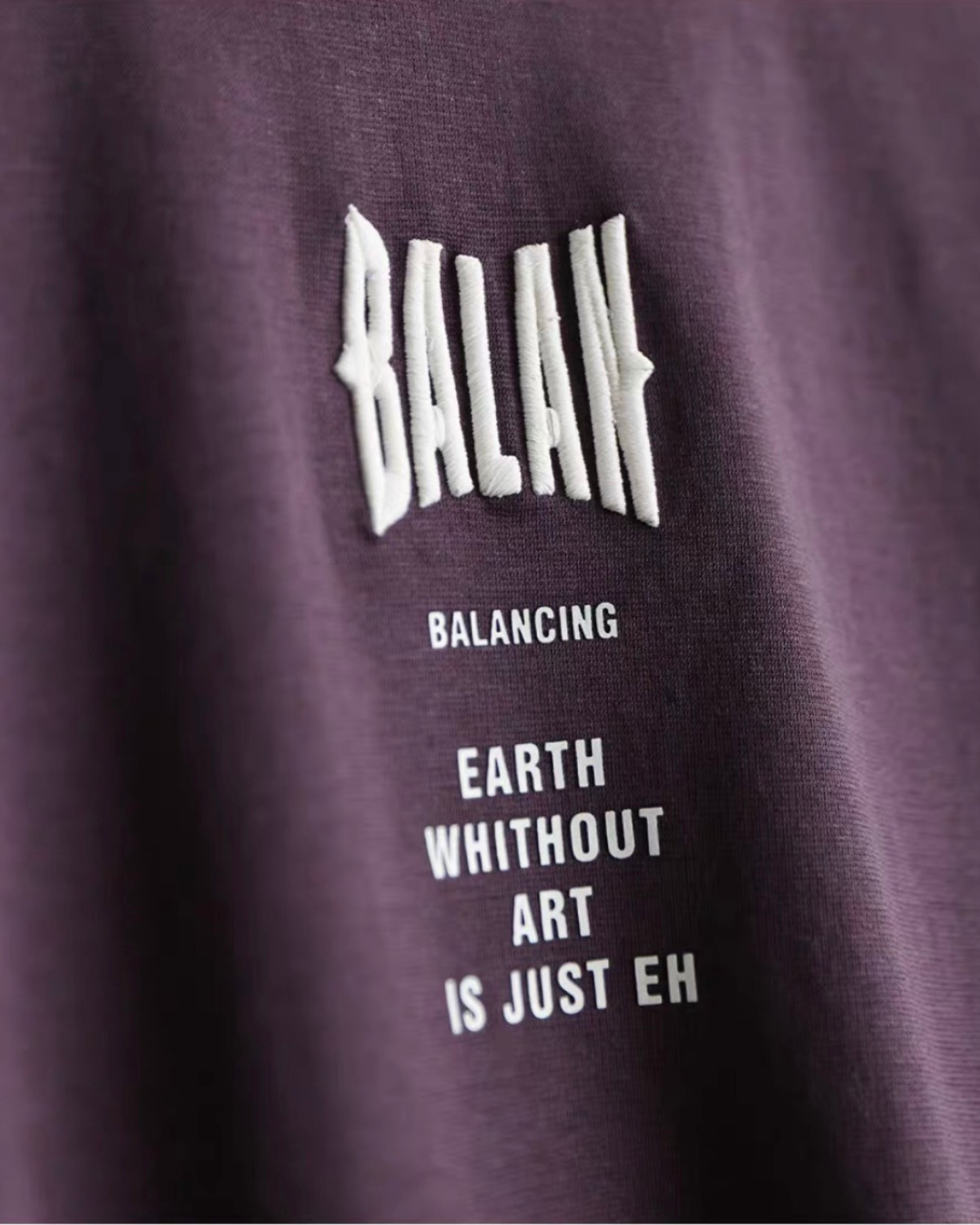 loose-fit embossed logo crew-neck t-shirt 2color 【ACT0059】