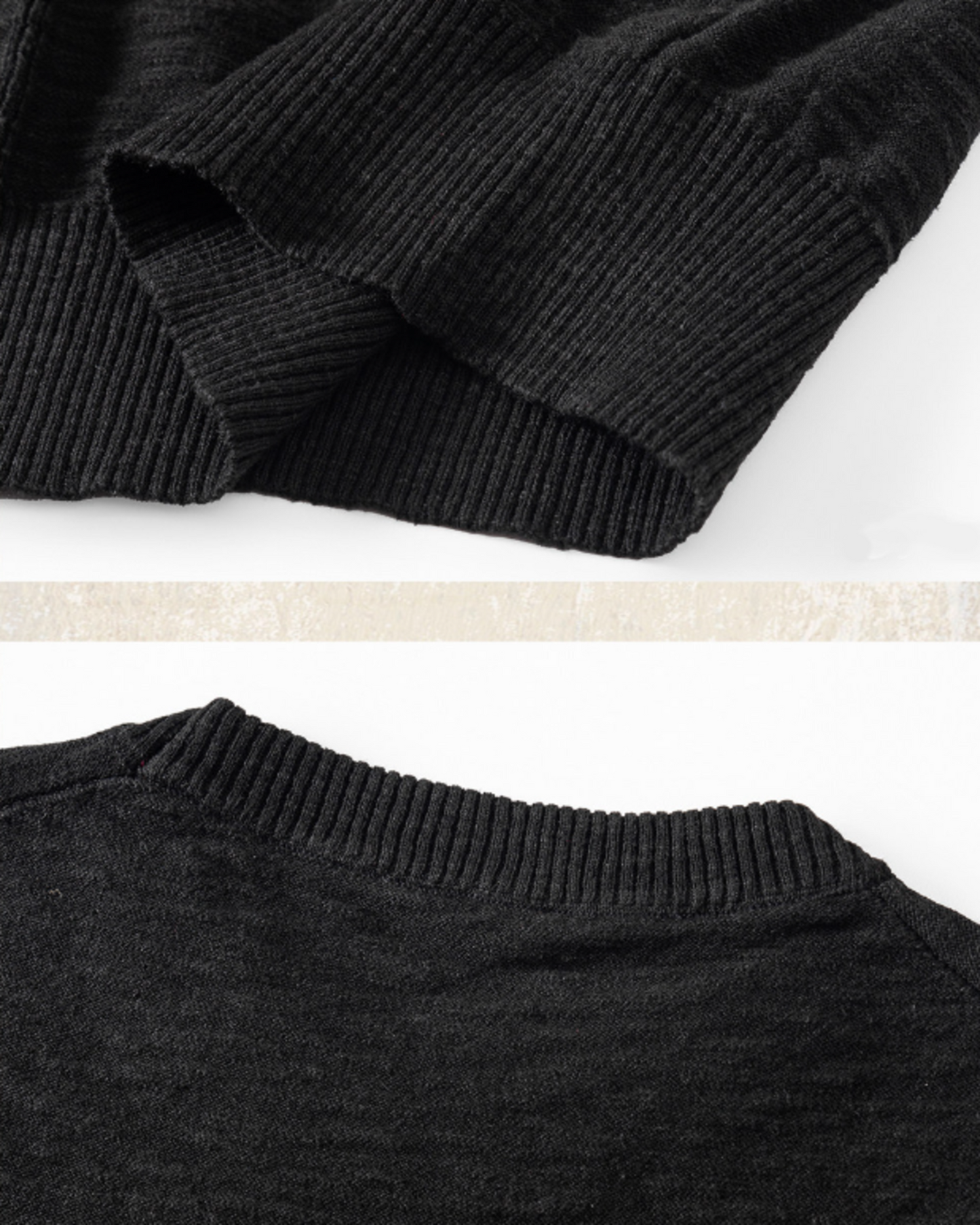 vertical stripe linen blend knit 4color 【ACT0168】