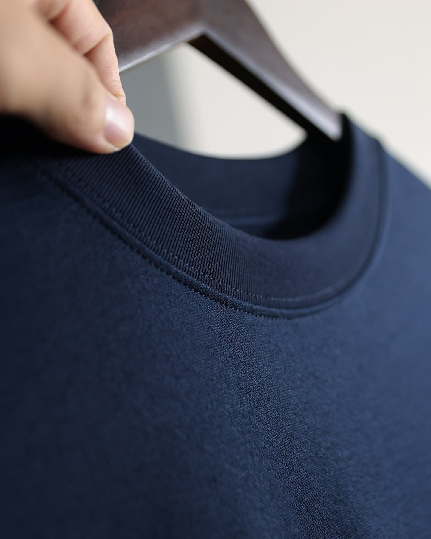 Letter-Embroidery Casual Loose Short-Sleeve T-Shirt 2color 【ACT0073】