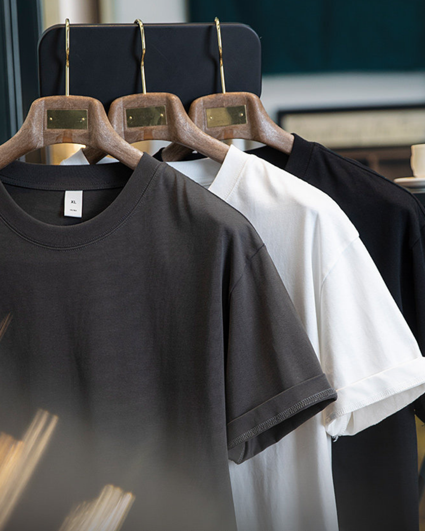 Loose-fit basic t-shirt 3color 【ACT0054】