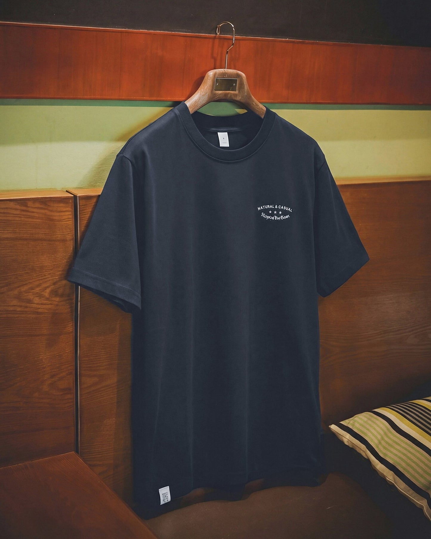Minimalist Fit Graphic Print Relaxed Heavyweight T-Shirt 【ACT0114】