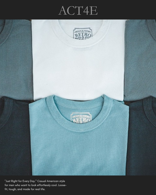 american heavyweight pocket t-shirt 【ACT0140】