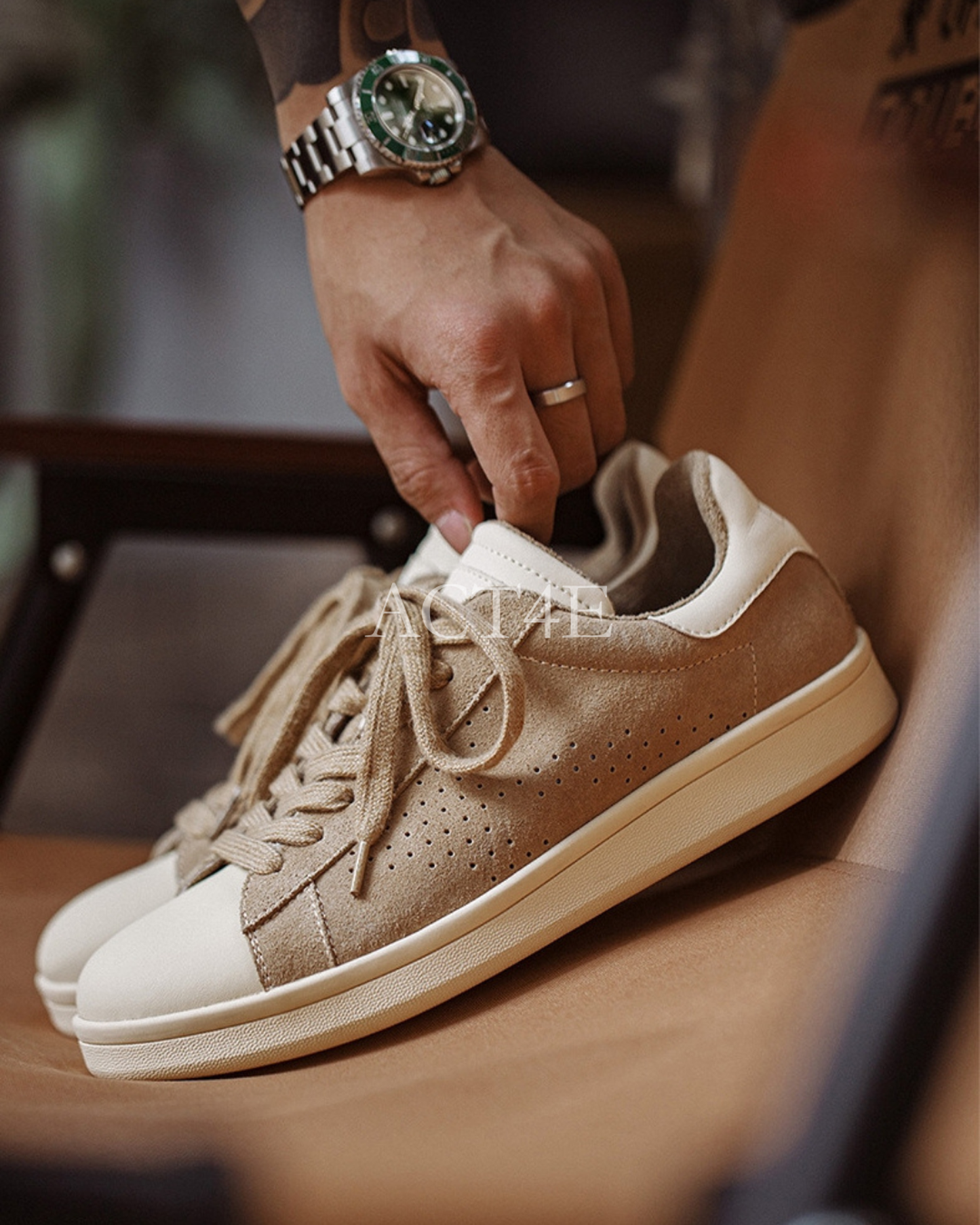 vintage canvas sneakers 【ACT0149】