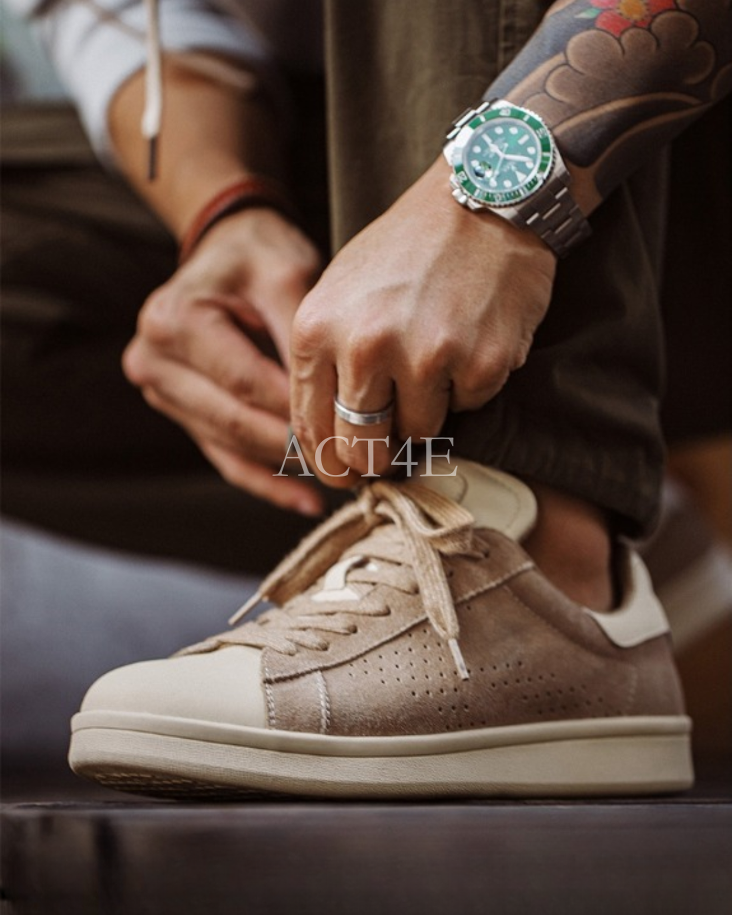 vintage canvas sneakers 【ACT0149】