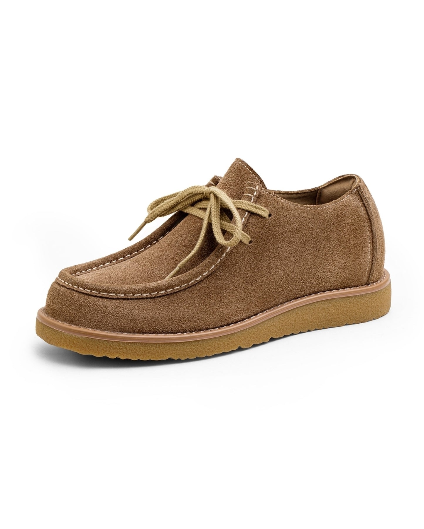 suede-style moccasin wallabee shoes 【ACT0141】