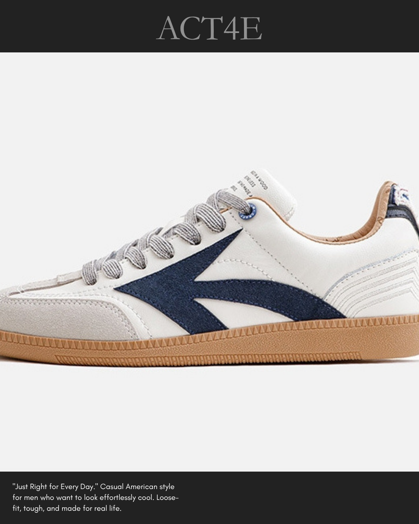 vintage arrow low-top sneakers 【ACT0145】