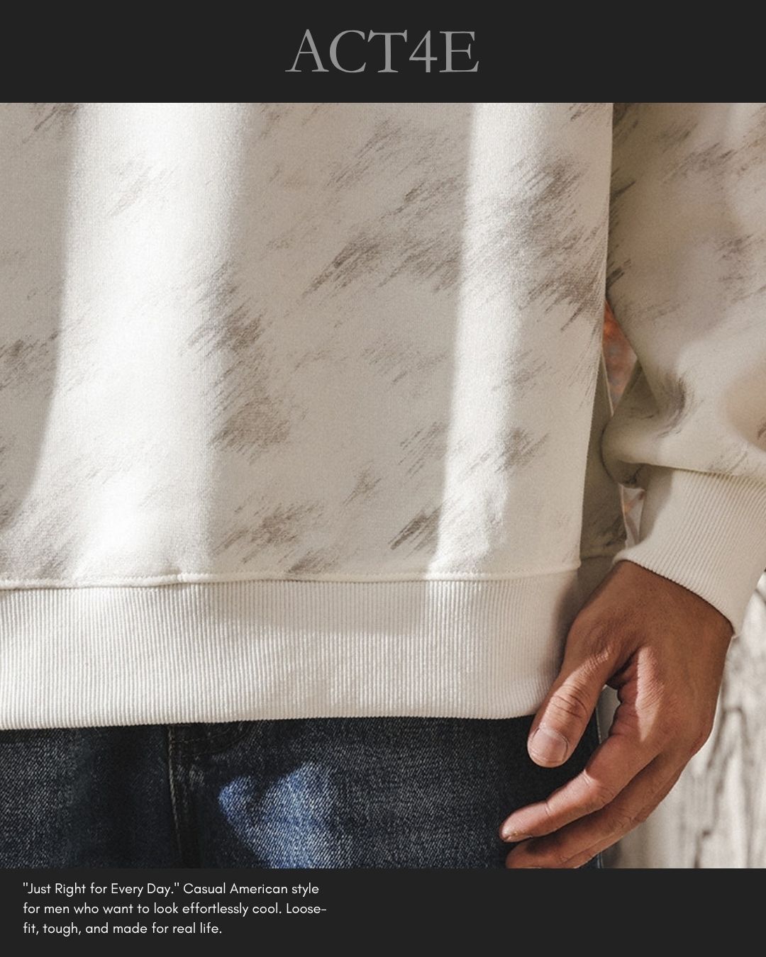 【M-4XL】vintage tie dye printed sweatshirt 【ACT0266】