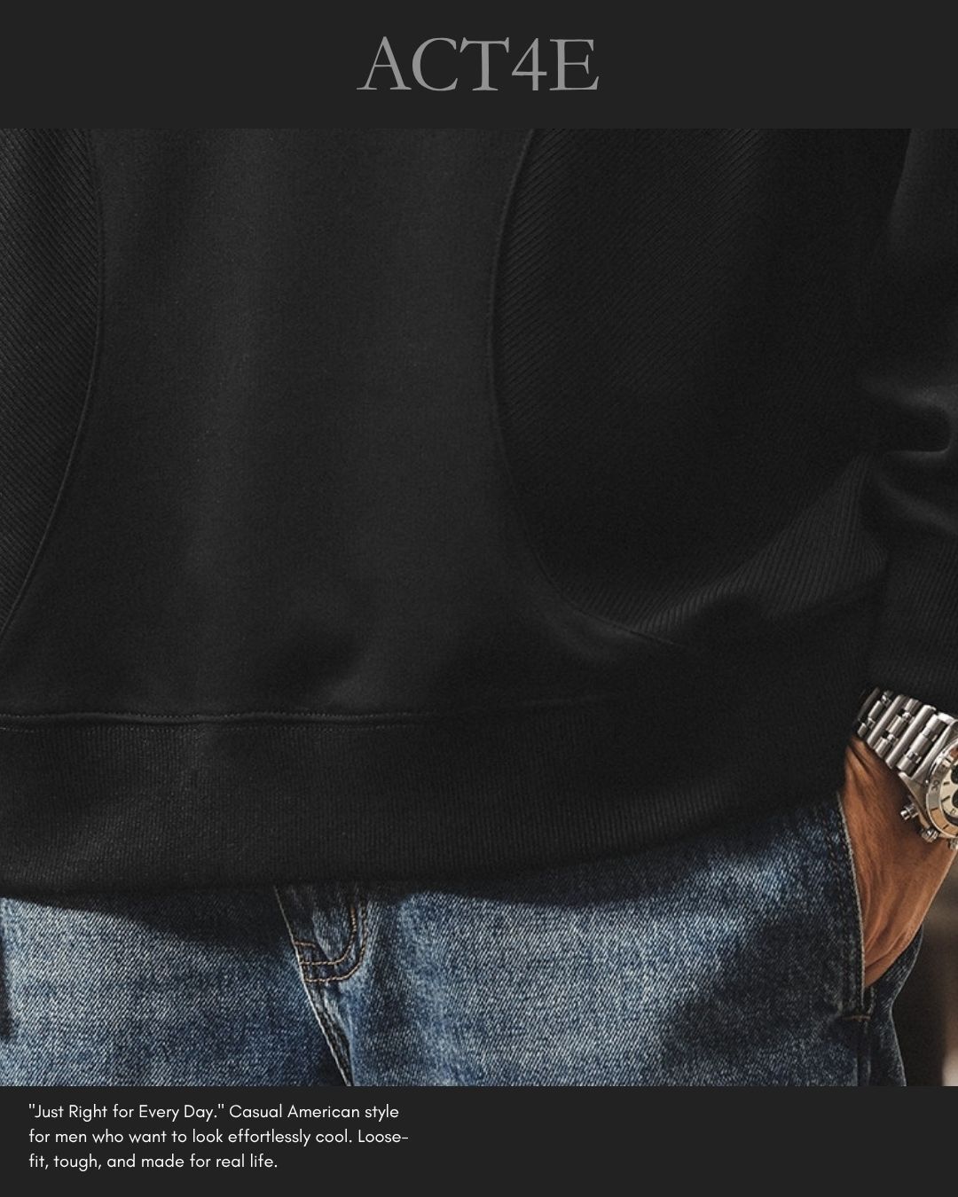 【M-4XL】henley neck vintage casual sweatshirt 【ACT0256】