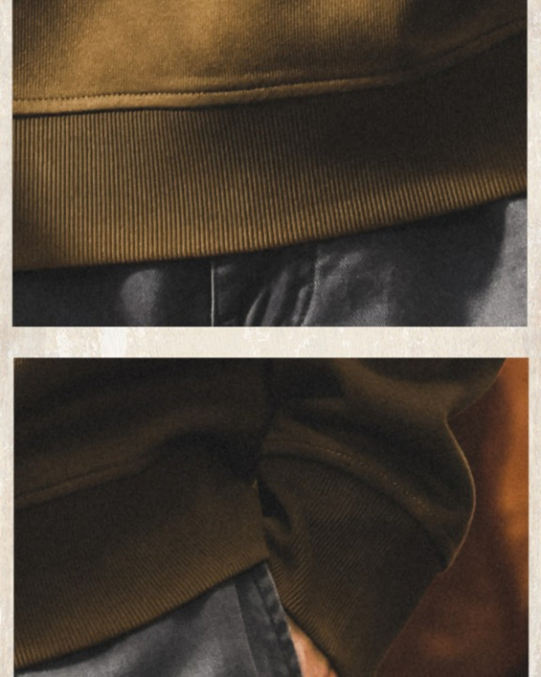 【S-4XL】relaxed fit chest print sweatshirt 【ACT0263】
