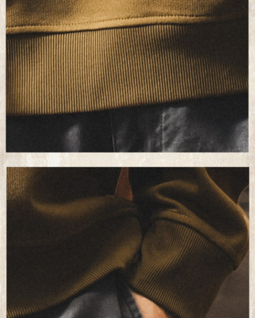 【S-4XL】casual relaxed crewneck fleece sweatshirt 【ACT0264】