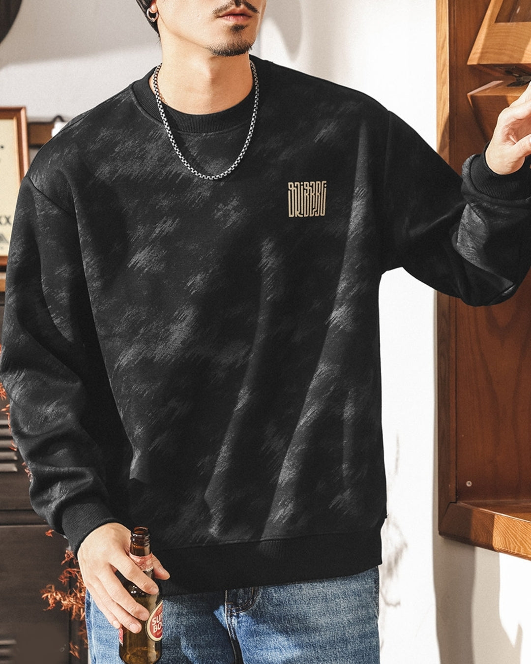 【M-4XL】vintage tie dye printed sweatshirt 【ACT0266】