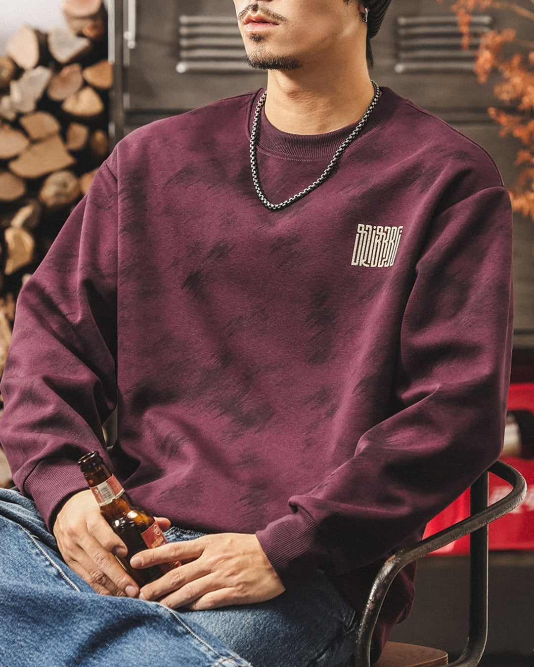 【M-4XL】vintage tie dye printed sweatshirt 【ACT0266】