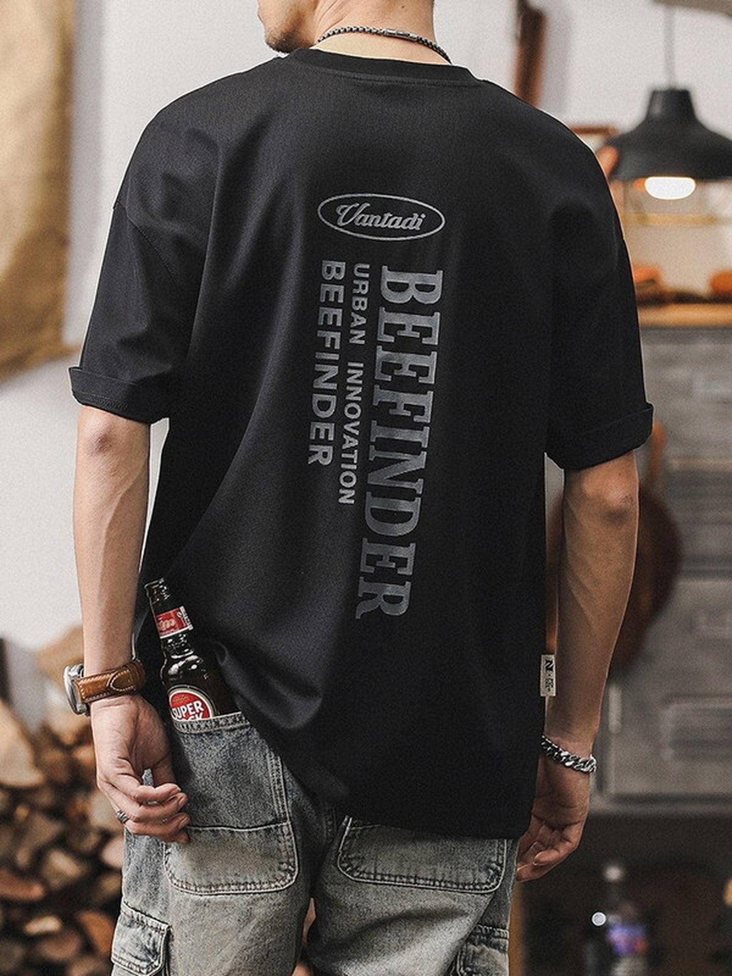 loose-fit ice-silk cooling back-print sports short-sleeve t-shirt 【ACT0253】