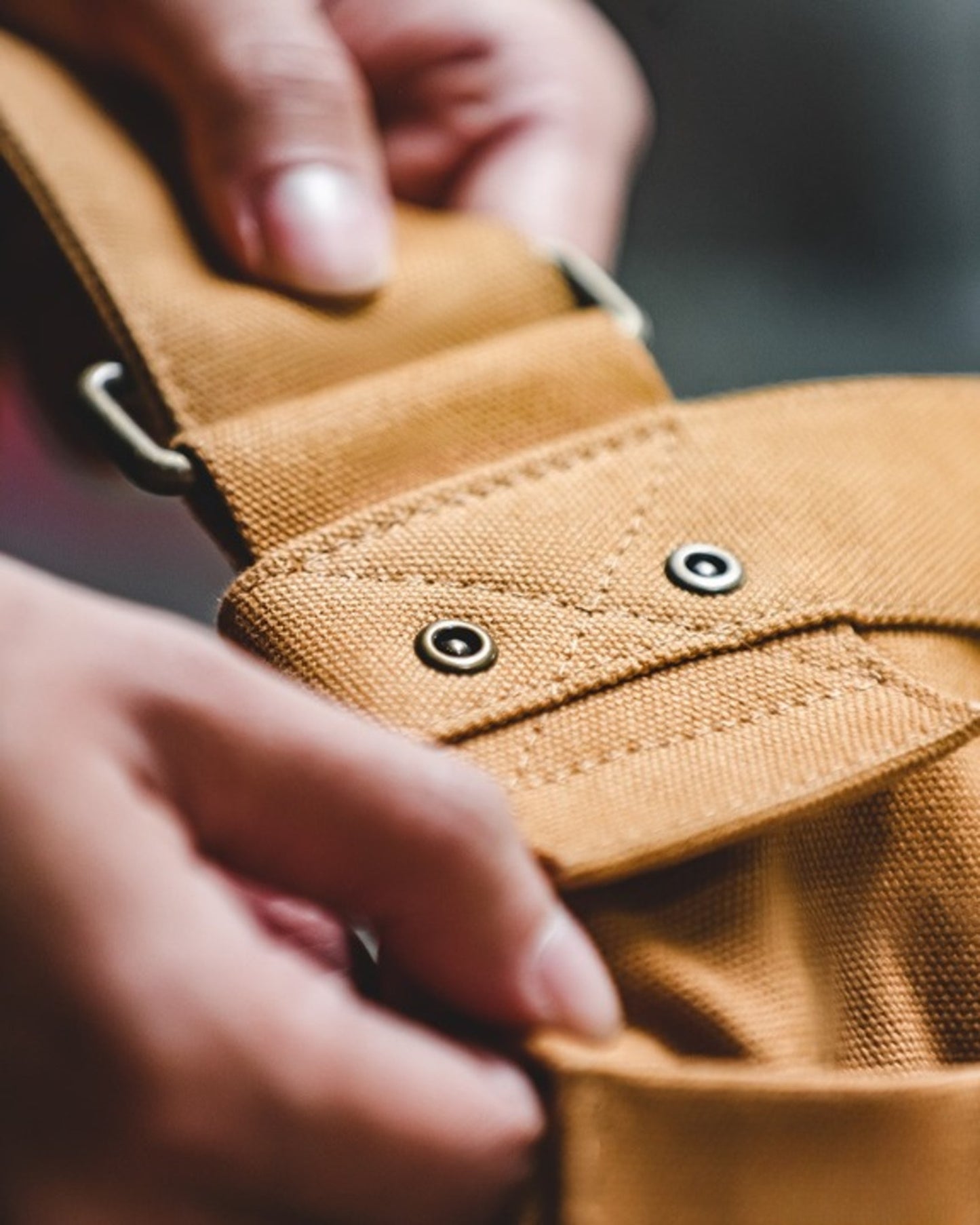 american vintage canvas newsboy messenger bag 【ACT0144】