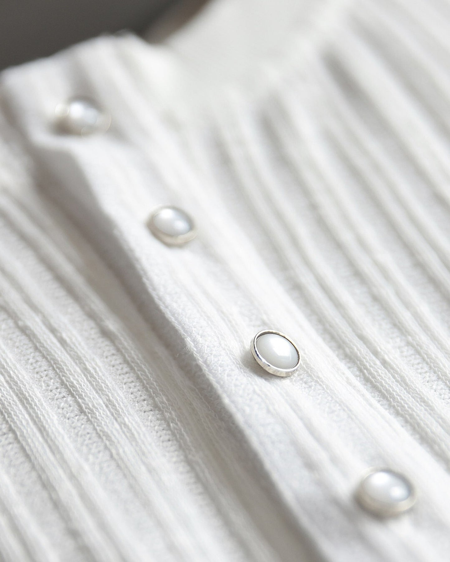Vintage Ribbed-Knit Henley-Neck Casual T-Shirt 2color 【ACT0098】