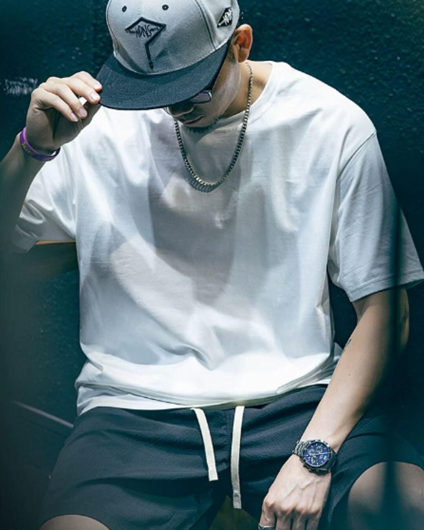 crew neck oversized t-shirt 9color 【ACT0035】