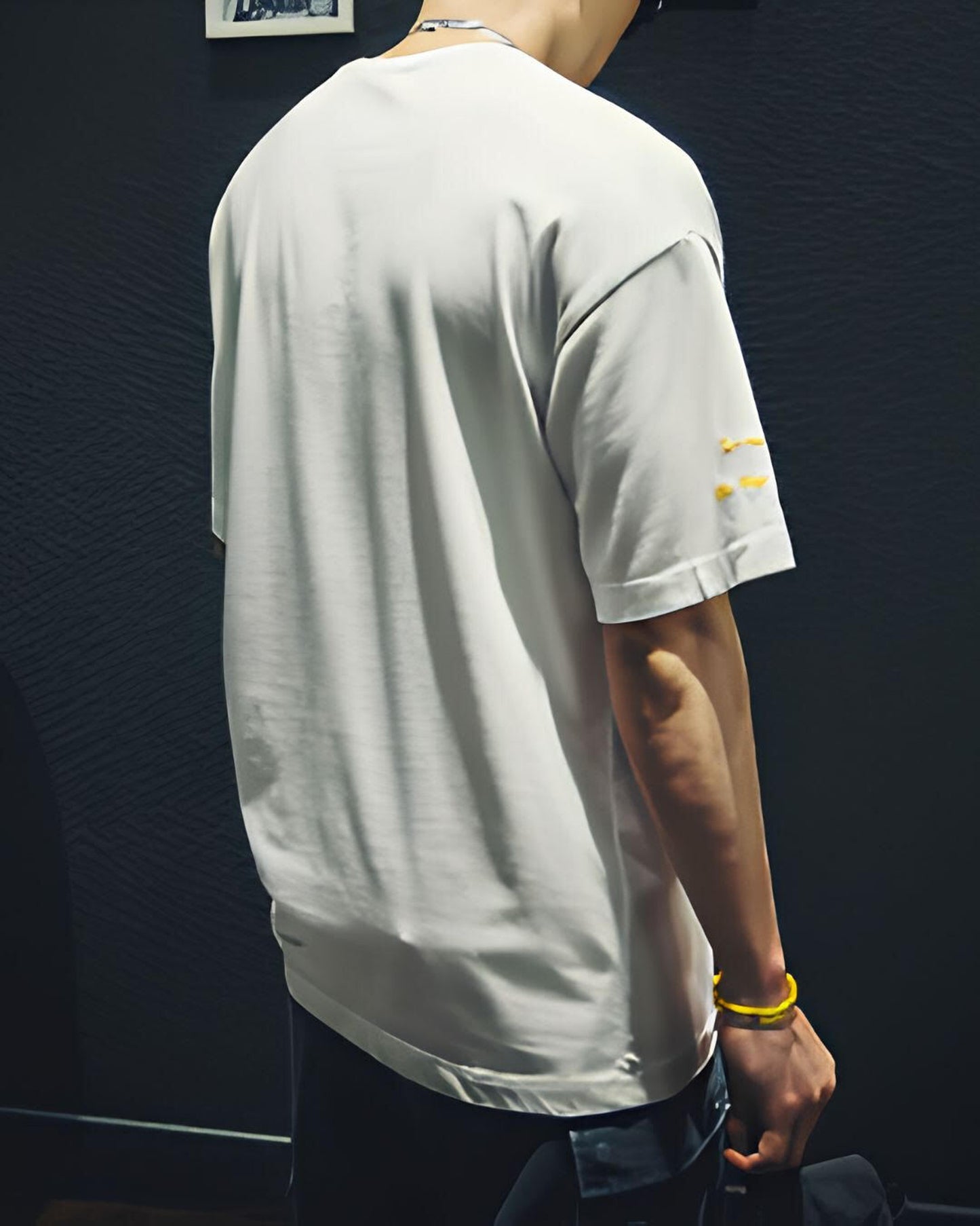embroidered logo short sleeve T-Shirt 6color 【ACT0026】