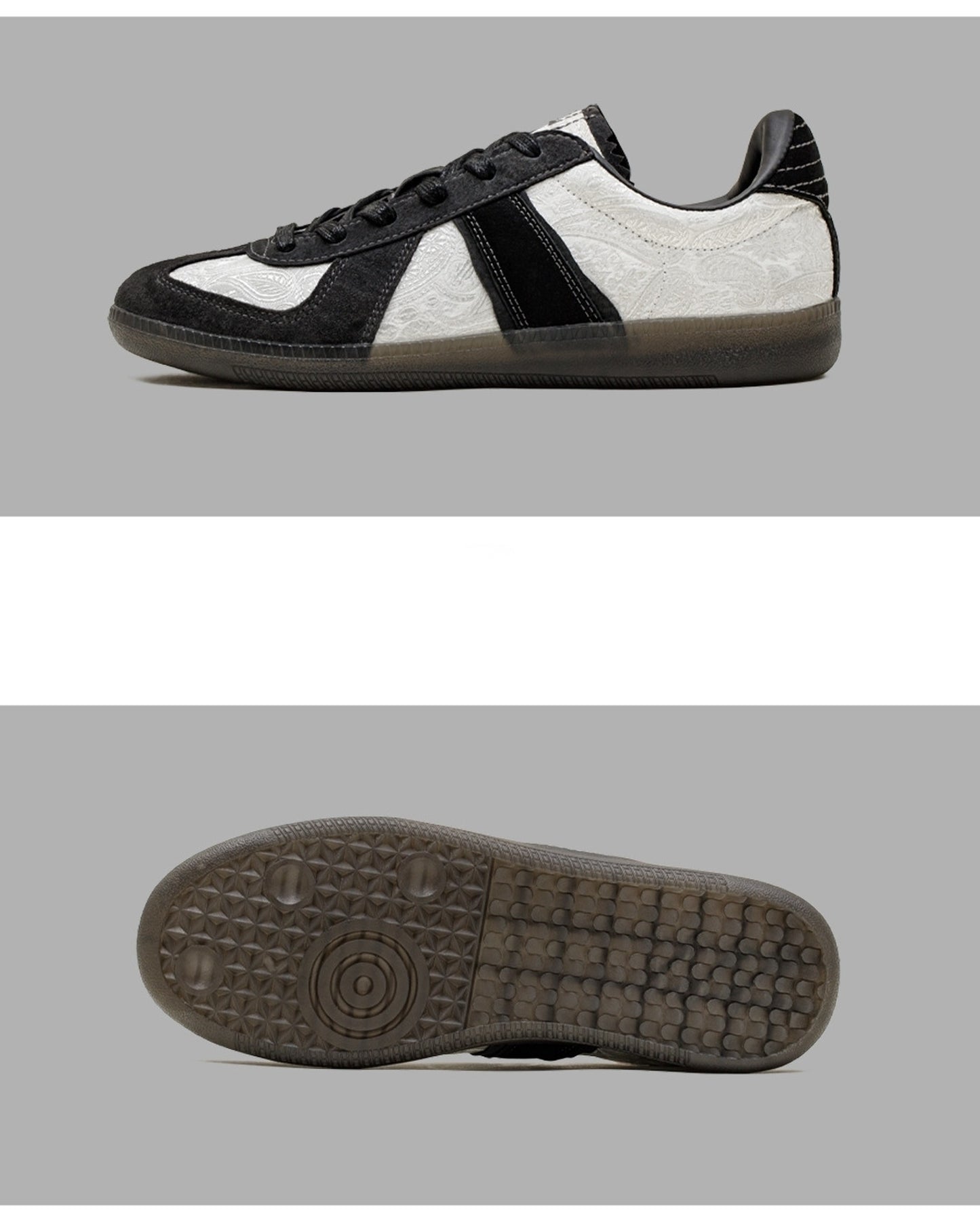 silk blend vintage low-top sneakers 【ACT0147】